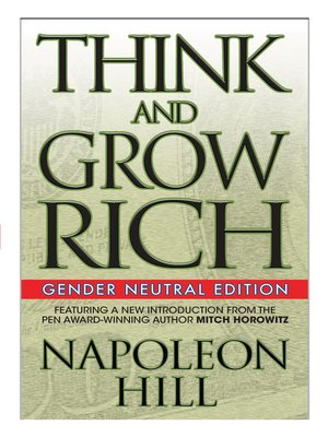 cover image of Think and Grow Rich (Gender Neutral Edition)